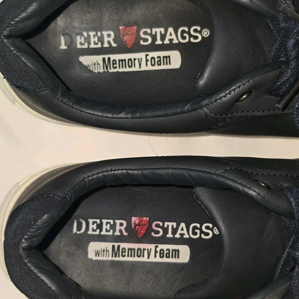 Deer Stags Men's‎ Montie Oxford Sneakers Navy Size 9M